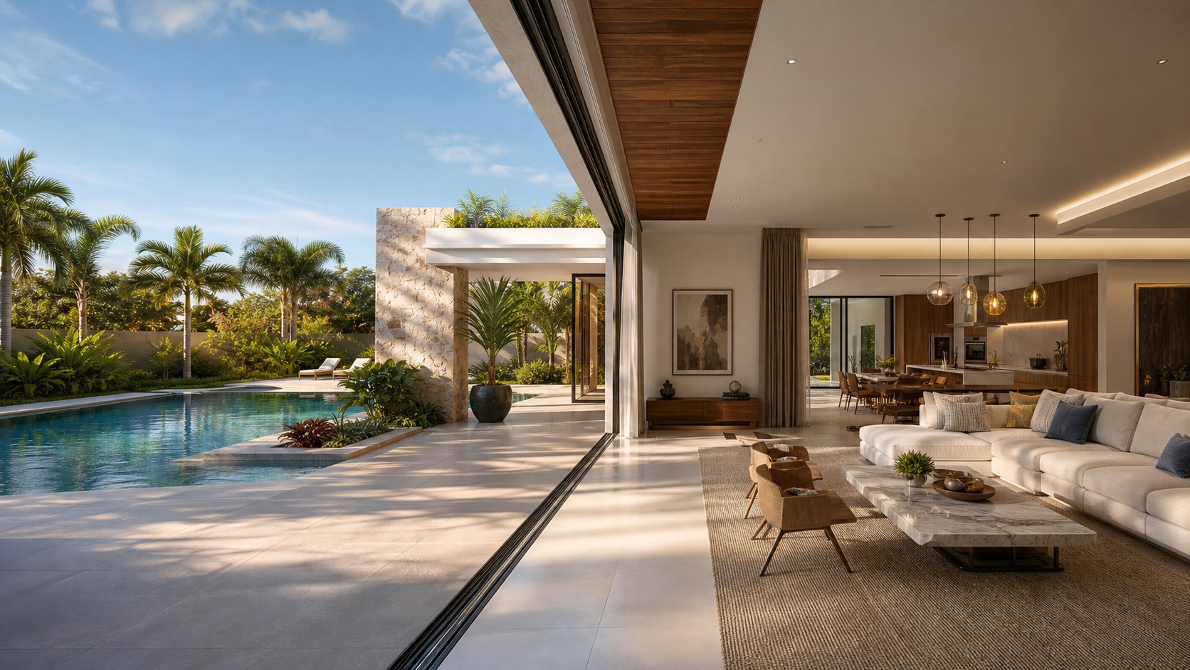 Luxury villa model tour preview