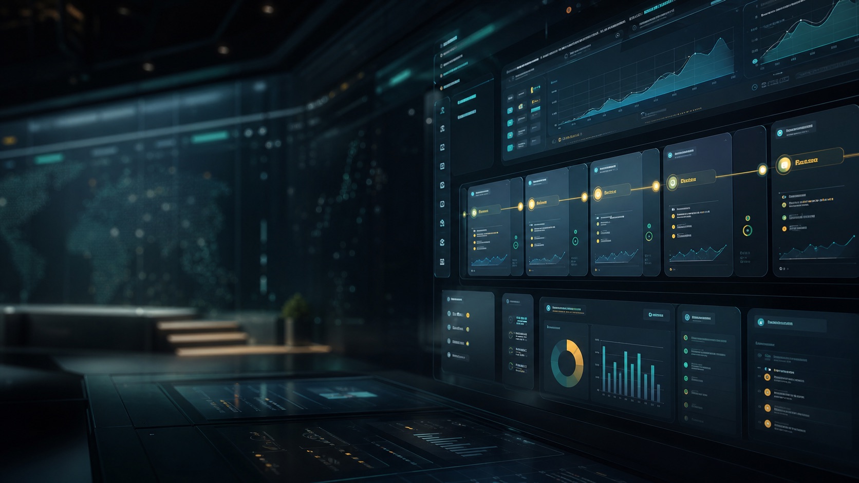 SaaS command center preview