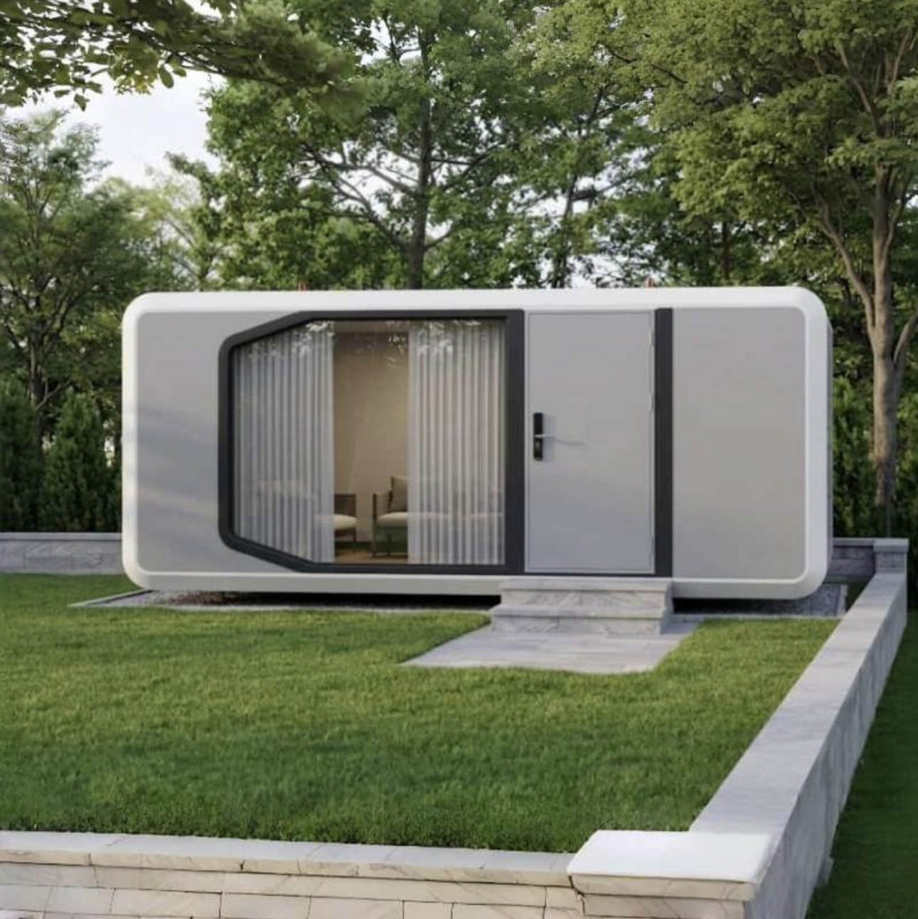 Glass Cottage 13 modular home exterior