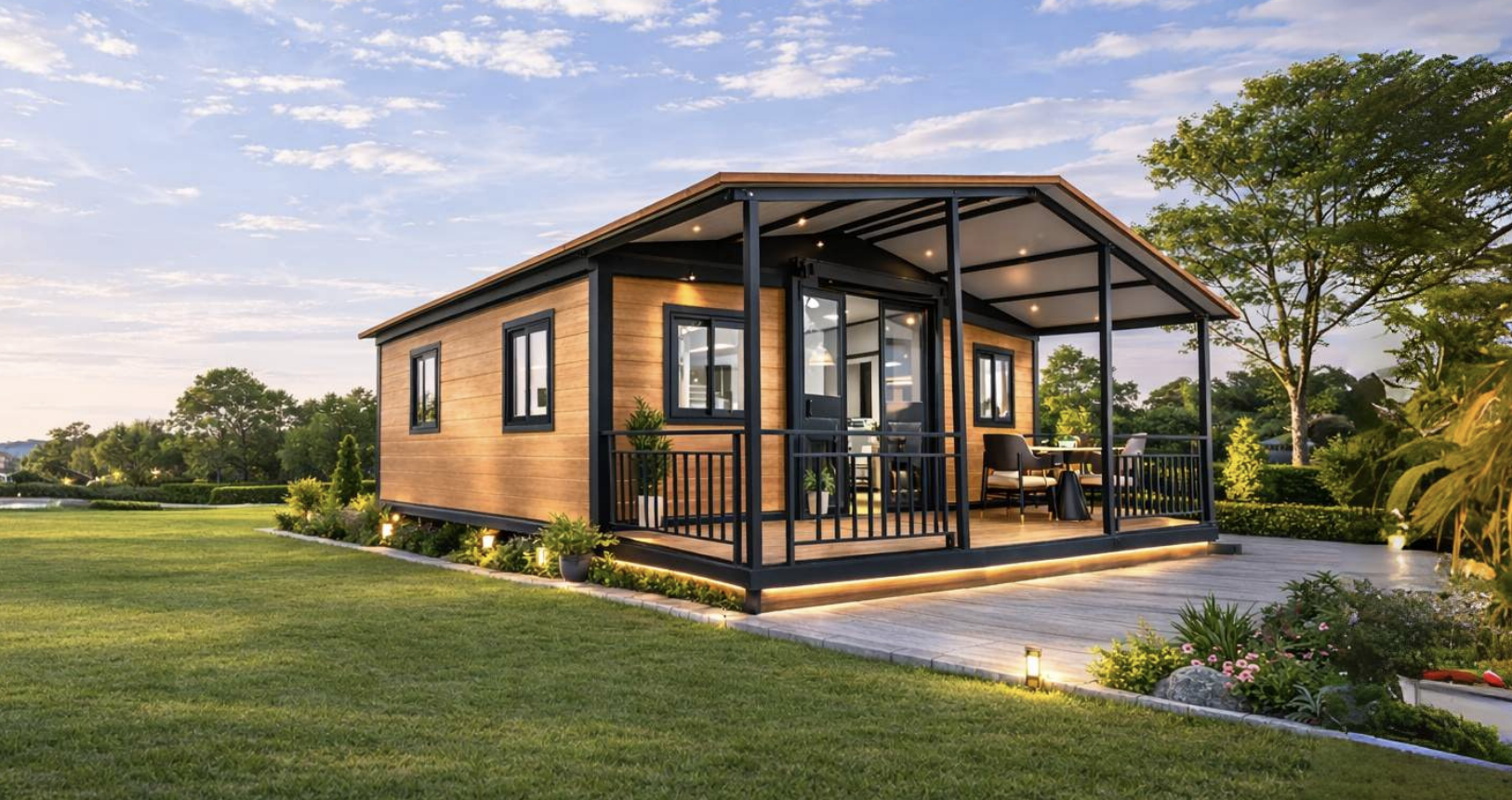 Aussie Cottage interior and exterior view 2