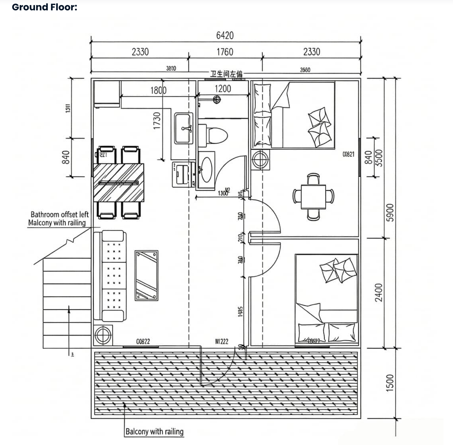 Aussie Cottage interior and exterior view 6