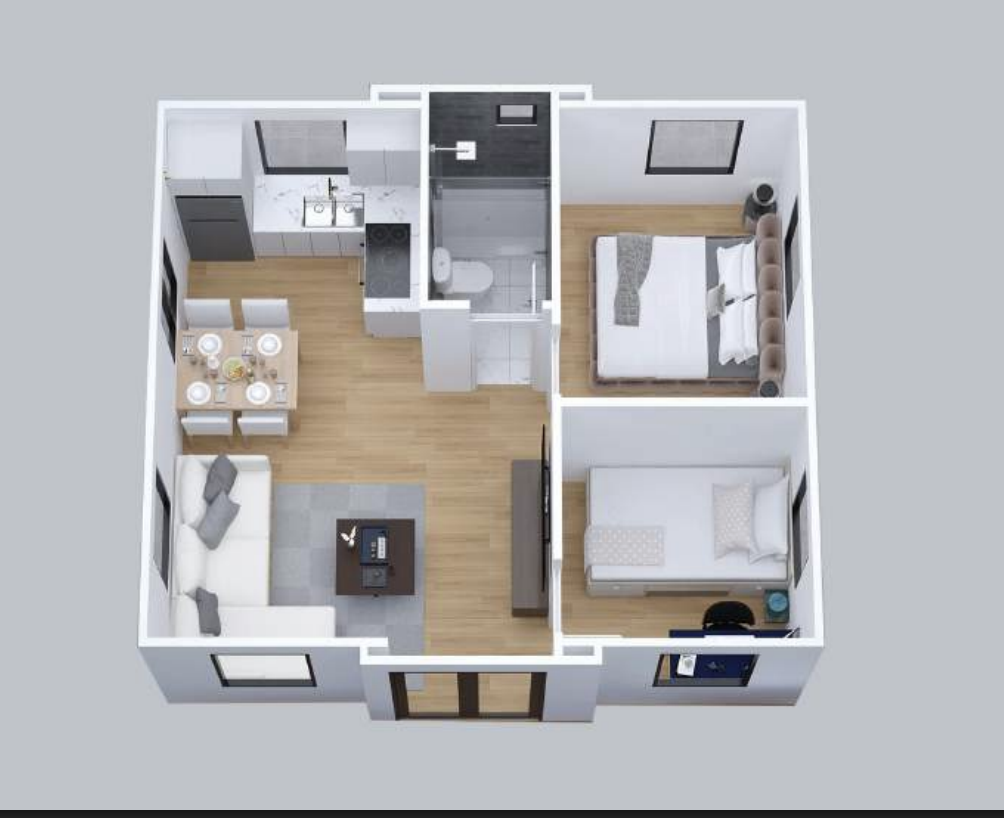 Aussie Cottage interior and exterior view 7