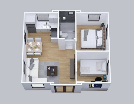 Aussie Cottage interior and exterior view 5