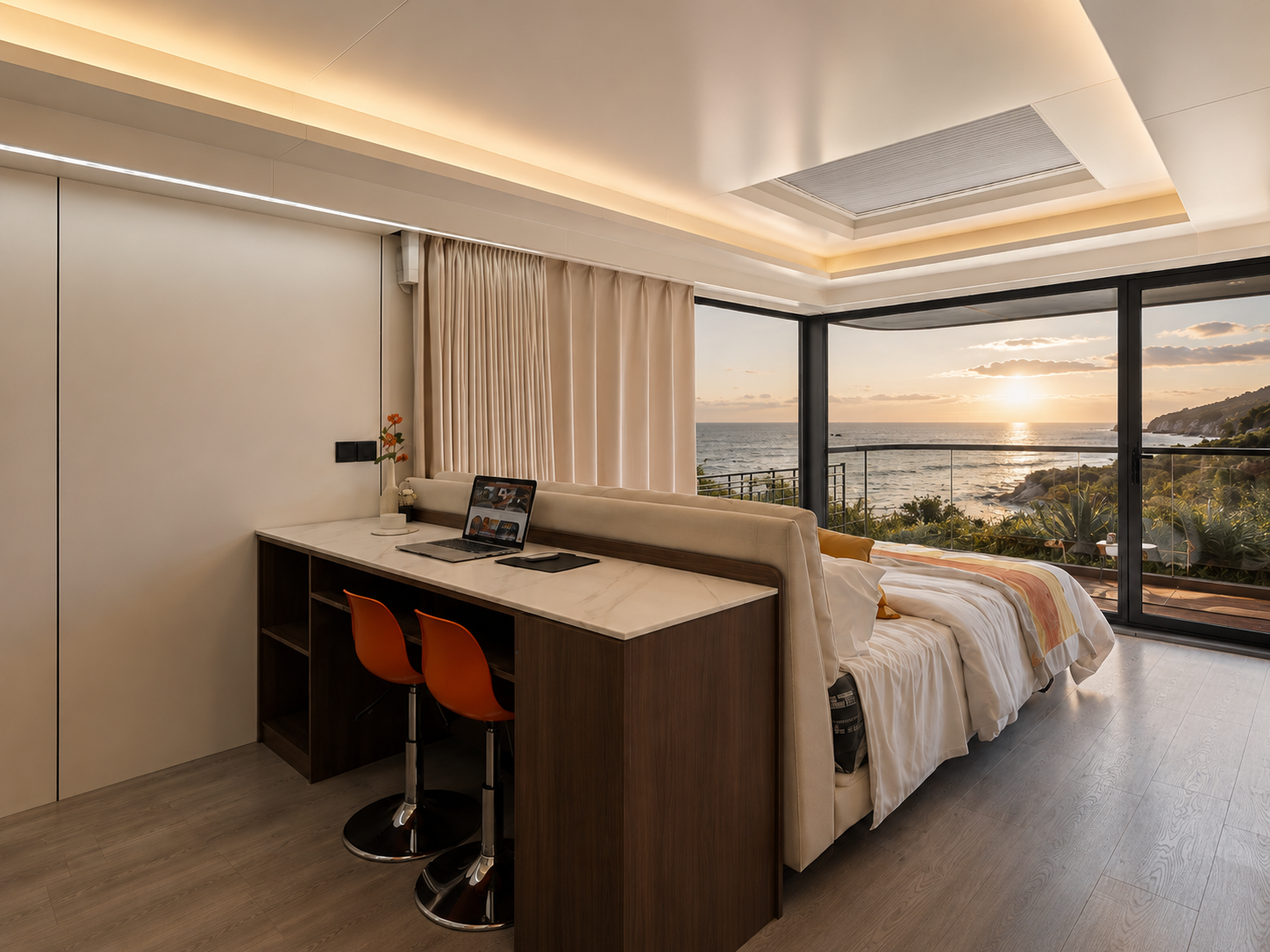 Vista 28 Balcony interior and exterior view 2