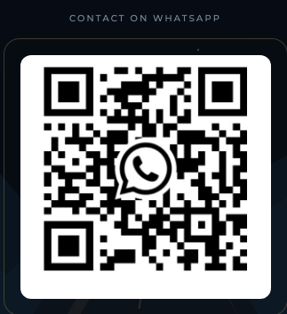 WhatsApp QR code to contact Gesha owner